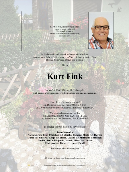 Parte von Kurt Fink