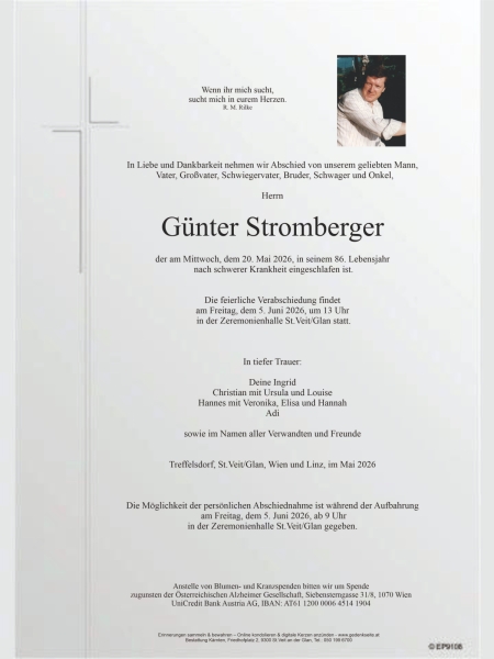 Parte von Günter Stromberger