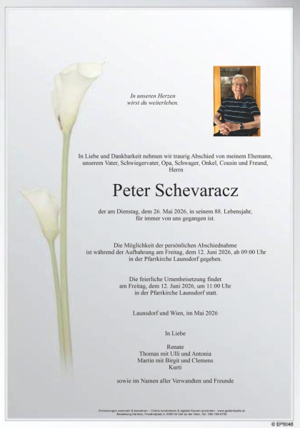 Parte von Peter Schevaracz