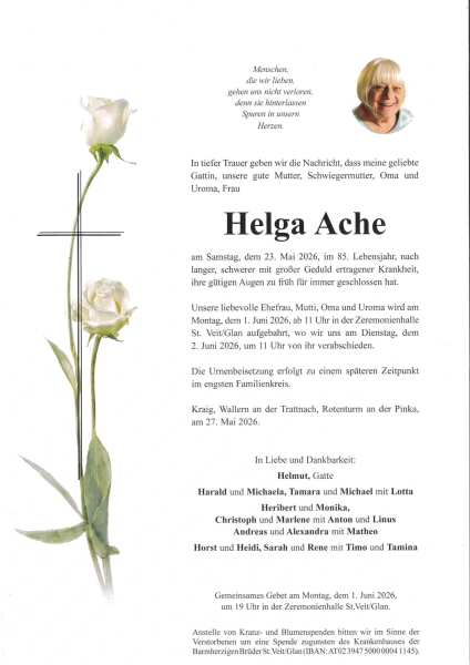 Parte von Helga Ache