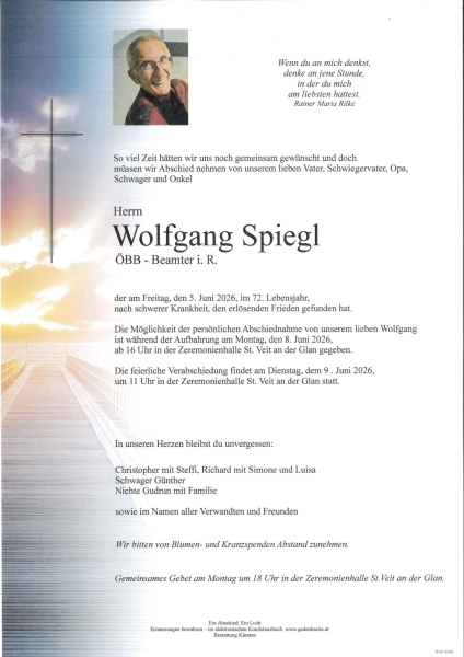 Parte von Wolfgang Spiegl