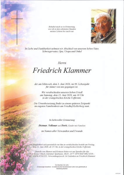 Parte Friedrich Klammer