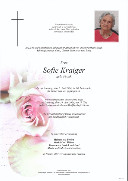 Parte Sofie Anna Kraiger