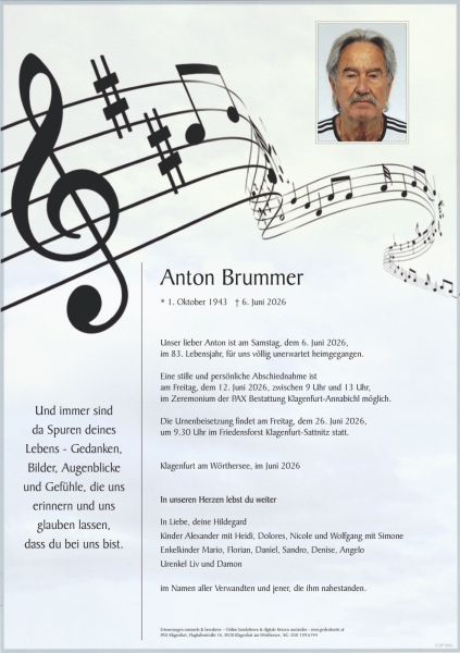 Parte von Anton Brummer