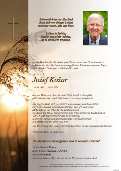 Parte von Jožef Kožar