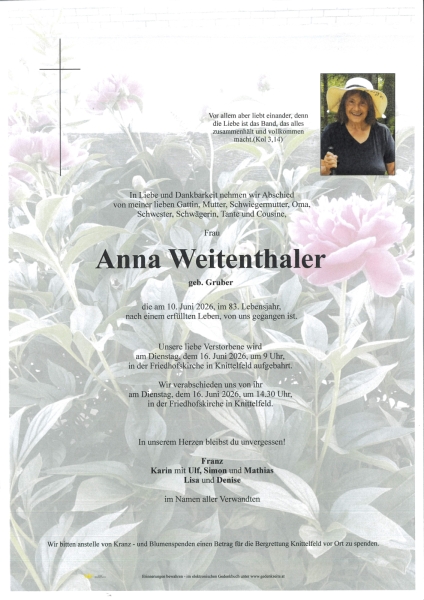 Parte von Anna Weitenthaler