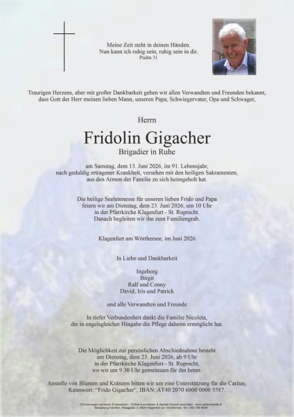 Parte von Fridolin Gigacher