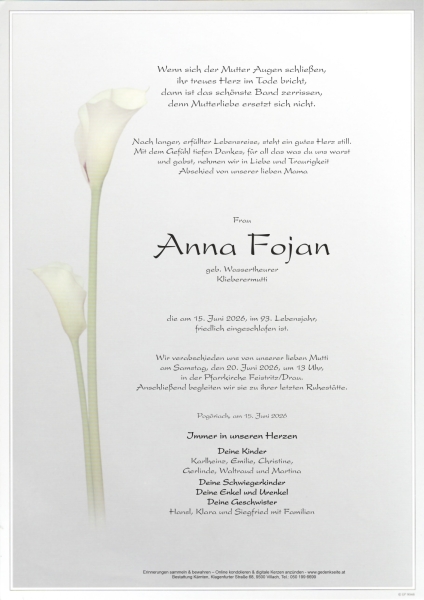Parte von Anna Fojan