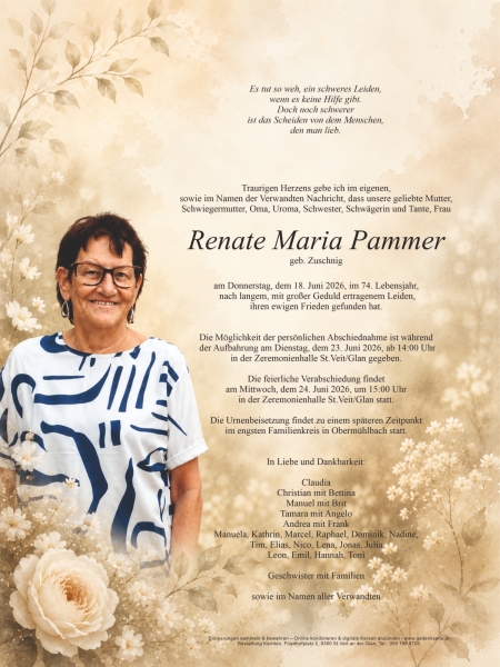 Parte Renate Maria Pammer