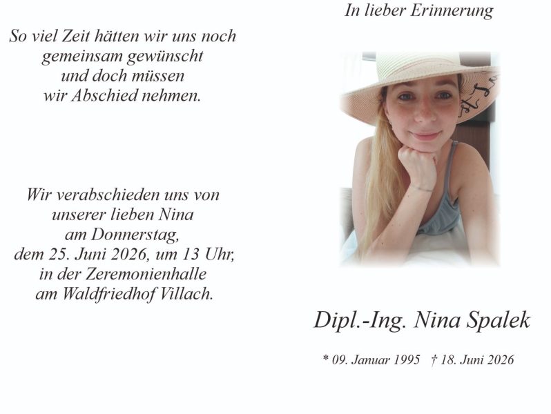 Parte Dipl.-Ing. Nina Spalek BSc