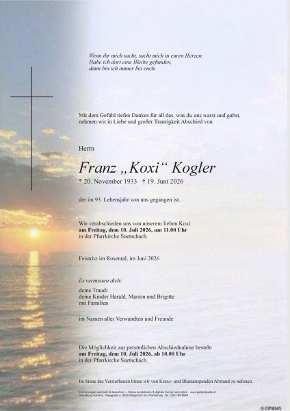 Parte Franz Kogler