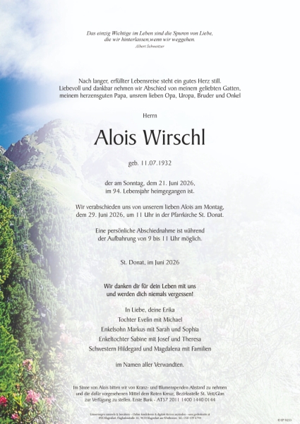 Parte Alois Wirschl