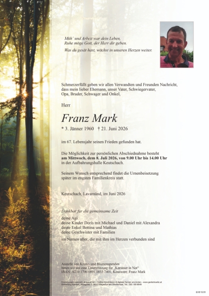 Parte von Franz Mark