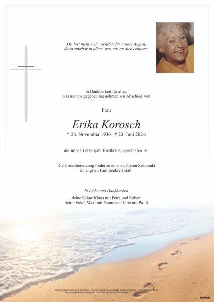 Parte von Erika Korosch