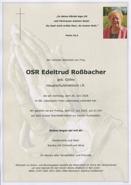 Parte von Edeltrud Roßbacher