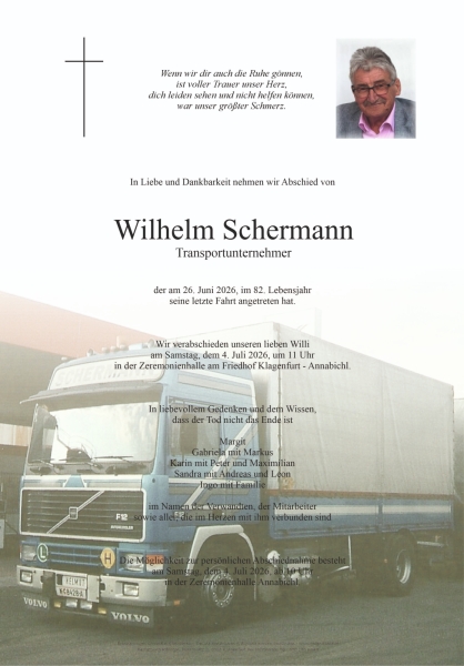 Parte von Wilhelm Schermann