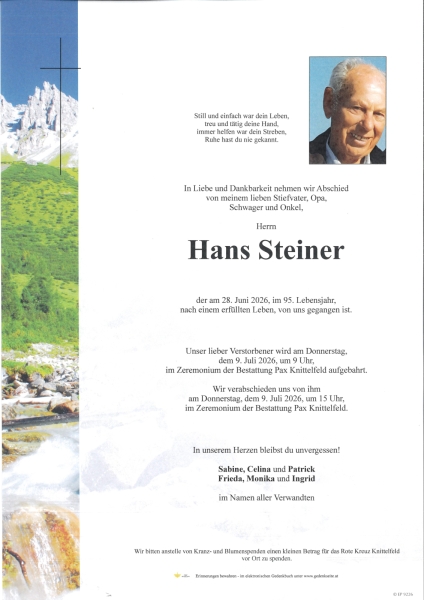 Parte von Johann Steiner