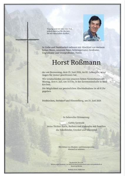 Parte von Horst Roßmann