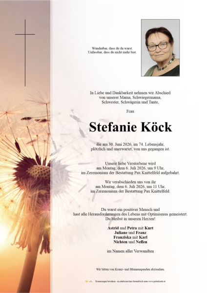 Parte von Stefanie Köck