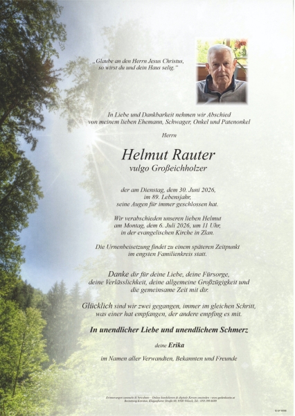 Parte von Helmut Rauter