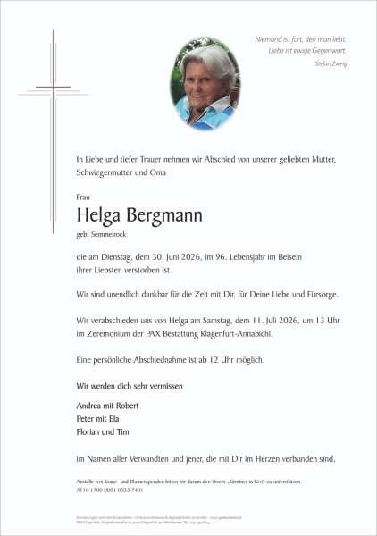 Parte von Helga Bergmann