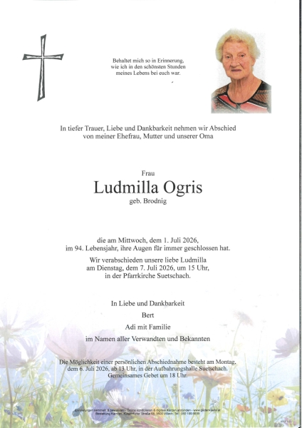 Parte von Ludmilla Ogris