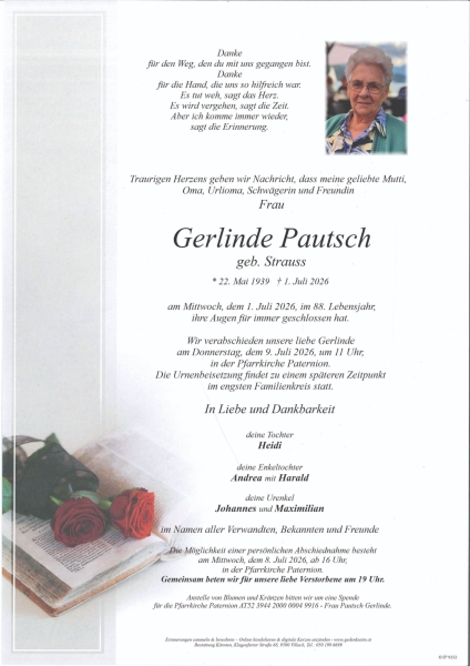 Parte von Gerlinde  Pautsch
