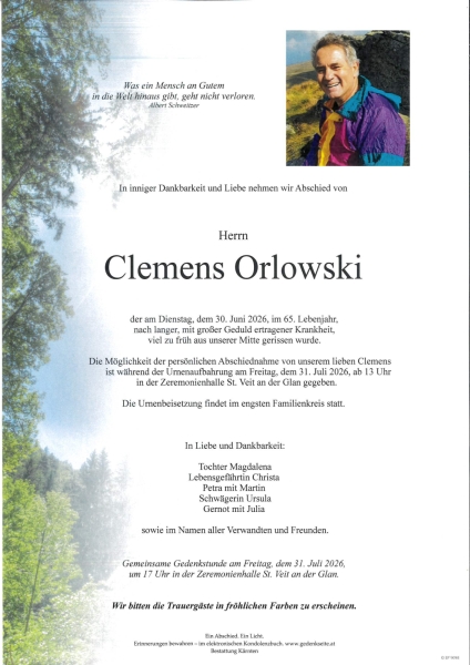 Parte von Clemens Orlowski