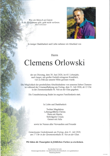 Parte von Clemens Orlowski