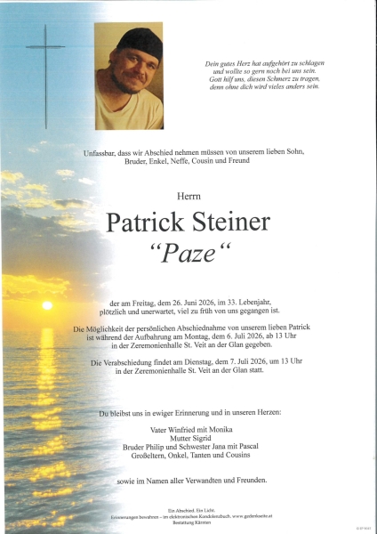 Parte von Patrick  ( Paze ) Steiner