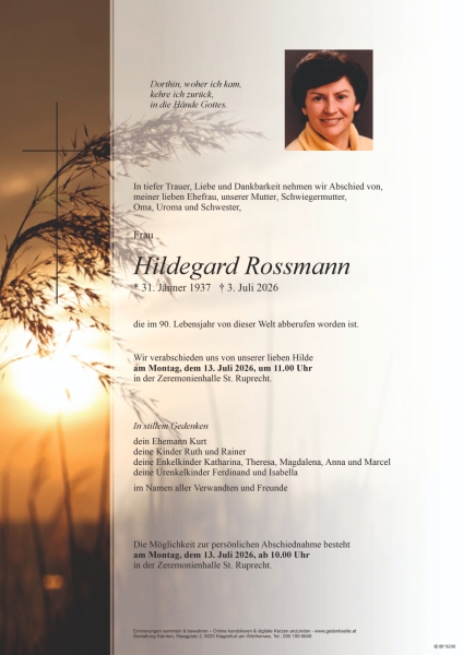 Parte von Hildegard Rossmann