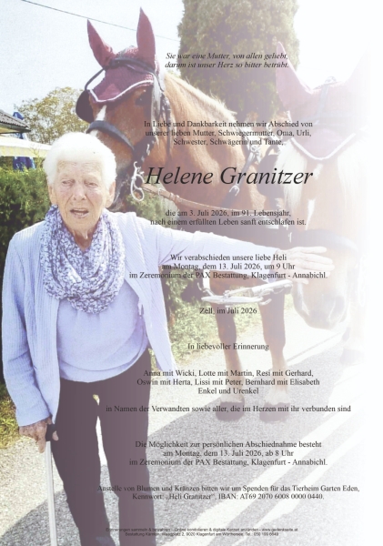 Parte von Helene Granitzer