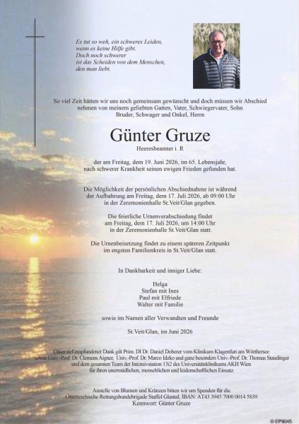 Parte von Günter Gruze