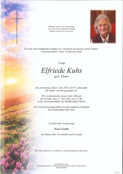 Parte von Elfriede Kuhs