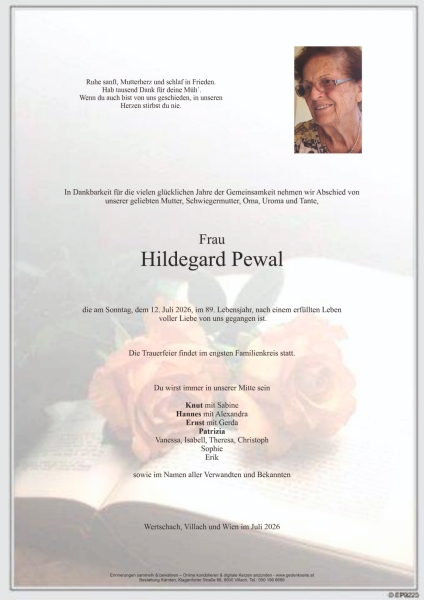 Parte von Hildegard Pewal
