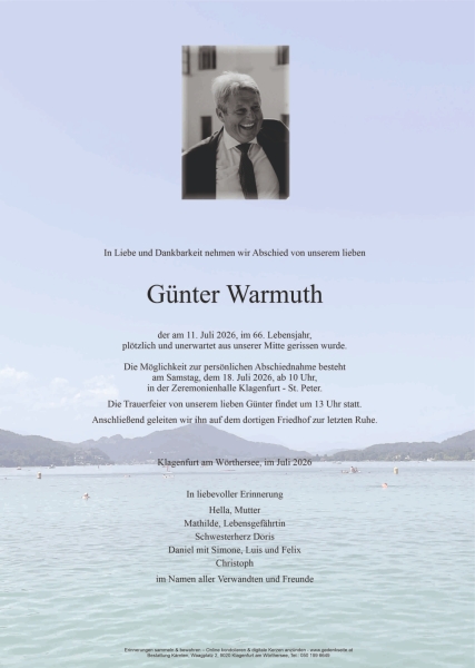 Parte von Günter Warmuth