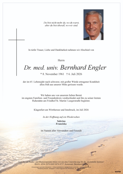 Parte von Bernhard Engler