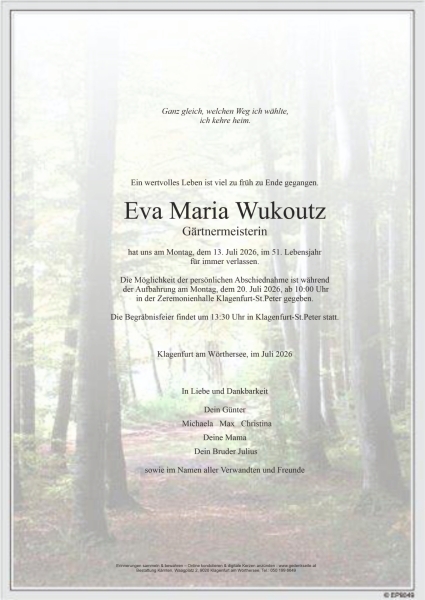 Parte von Eva Maria  Wukoutz