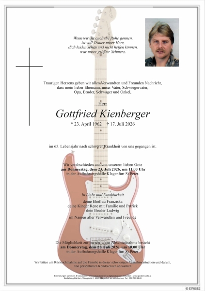 Parte von Gottfried Kienberger
