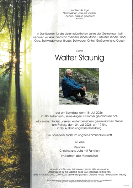 Parte von Walter Staunig