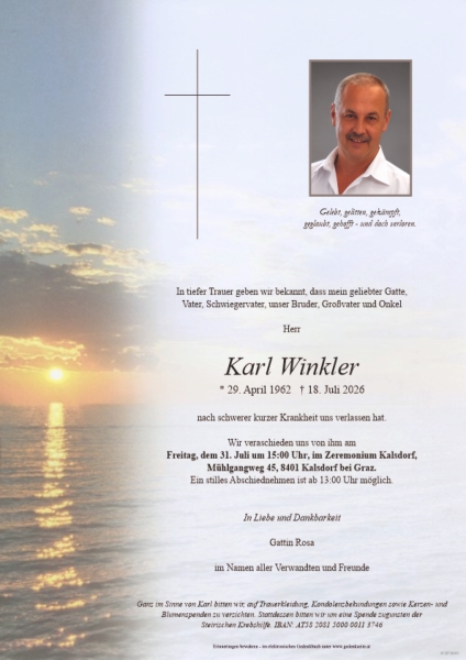 Parte von Karl Winkler