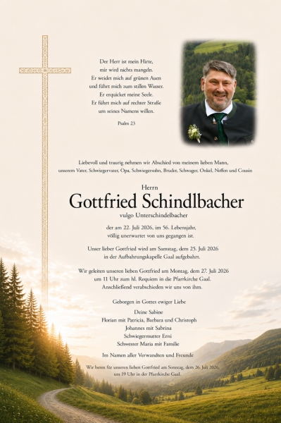 Parte von Gottfried Schindlbacher