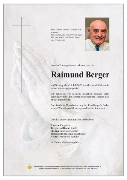 Parte von Raimund Berger