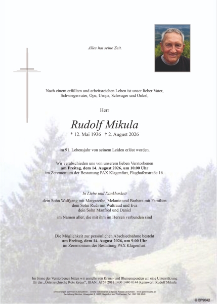 Parte von Rudolf Mikula