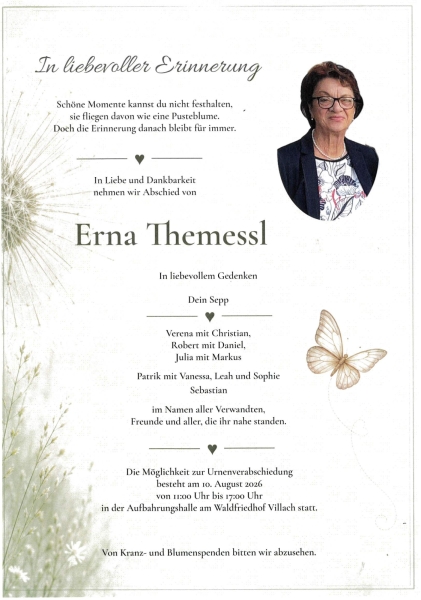 Parte von Erna  Themessl