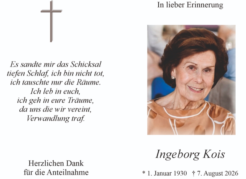 Parte von Ingeborg Kois