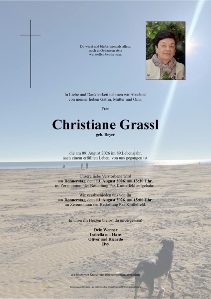 Parte von Christiane Grassl