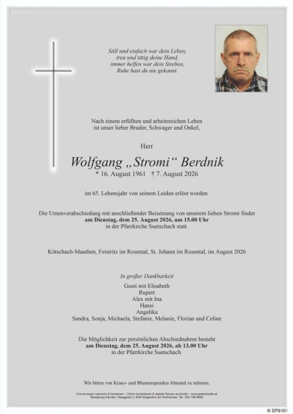 Parte von Wolfgang  Berdnik