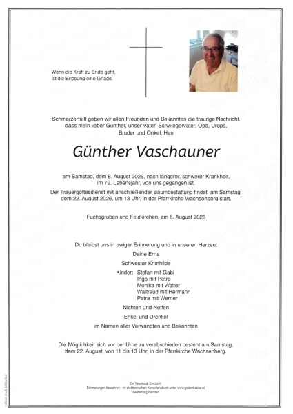 Parte von Günther  Vaschauner