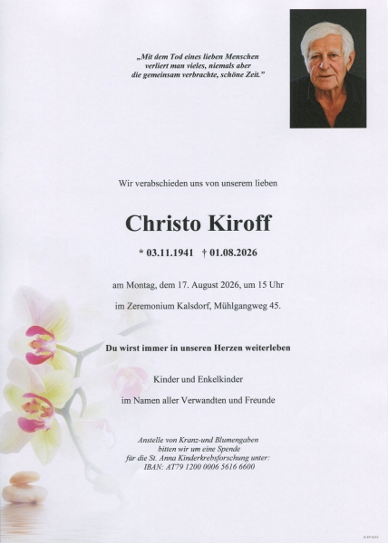 Parte von Christo Kiroff